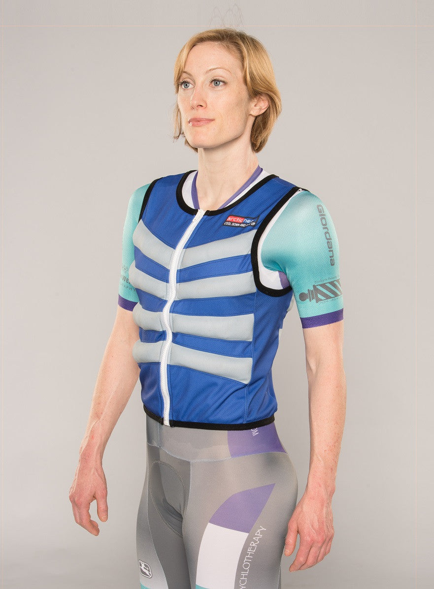 Ice vest women cycling cooling Arctic Heat